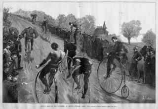  meet of the wheelmen at boston climbing corey hill published in harper
