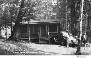 1940s Davis Cottage Harfords Point Moosehead Lake Me