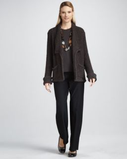 Eileen Fisher Eco Pebble Jacket, Long sleeve Tee & Washable Straight