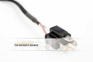 Morimoto H4 Motocontrol Wire Harness HID Xenon Ballast Retrofit Kit