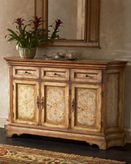 Amber Tuscan Console   