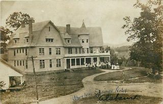 Al Heflin Wheeler Springs Hotel Real Photo 1908 T34239