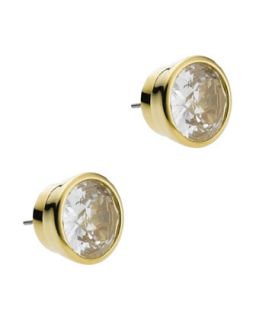  available in golden $ 55 00 michael kors crystal stud earrings $ 55