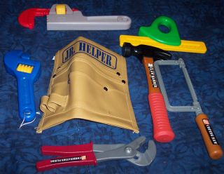 Childrens Play Tools Little Tikes  6 Tools & Tool holder