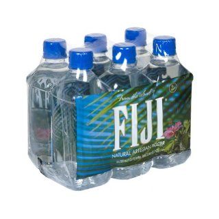Fiji Natural Artesian Water, 16.9 Ounce Bottles (Pack of 24) 