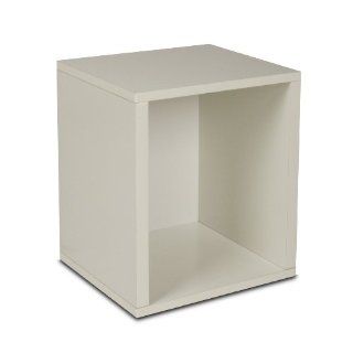Way Basics zBoard Eco Storage Cube Plus, White Home