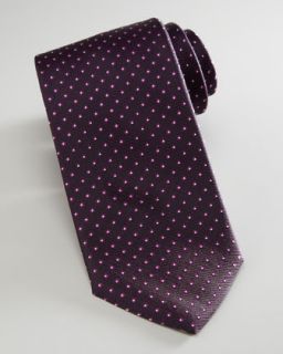 Burgundy Silk Tie  