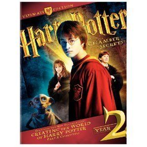 Harry Potter and The Chamber of Secrets 4 DVD Box Set Book Cards and