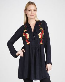 Johnny Was Collection Nina Embroidered Tunic   