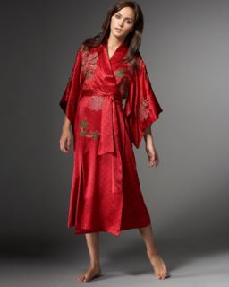 Josie Embroidered Kimono Robe   