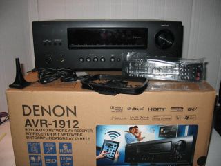  Denon AVR 1912 7 1 Channel 3D Home Theater A V Receiver AVR1912