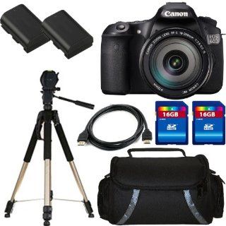  EOS 60D 18 MP CMOS Digital SLR Camera with 3.0 Inch LCD and EF S 18