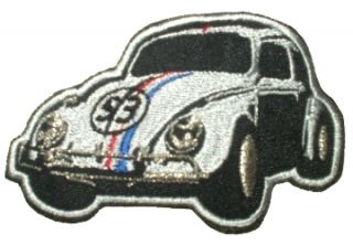 Herbie Embroidered Patch The Love Bug Volkswagen Beetle
