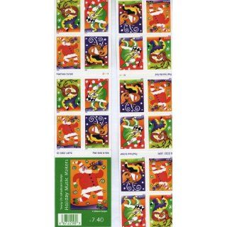 Holiday Music Makers 20 x 37 cent US Stamps 3821 24