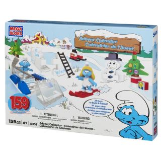 Mega Bloks Smurfs Holiday Advent Calendar 10716