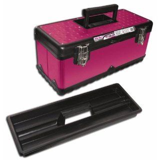 The Original Pink Box PB20MTB 20 Inch Steel Tool Box, Pink   