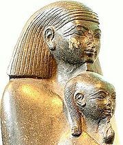 RARE Egyptian Statue Ancient Senmut Princess Neferure