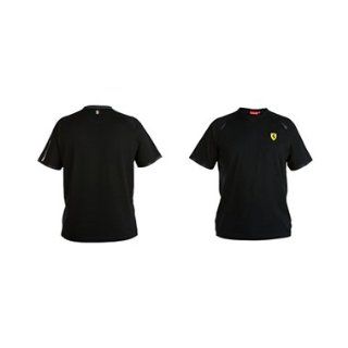 Ferrari Scudetto V Neck T Shirt Black Medium Sports
