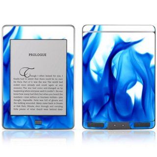  Kindle Touch Decal Skin Sticker   Blue Flame