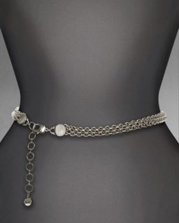 St. John Collection Mesh Chain Belt   
