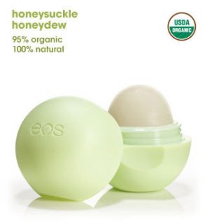 EOS Organic Lip Balm Honeysuckle Honeydew Smooth Sphere