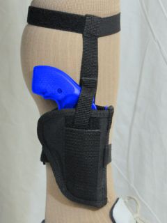 Barsony Gun Ankle Holster for Ruger LCR 38 357 BL
