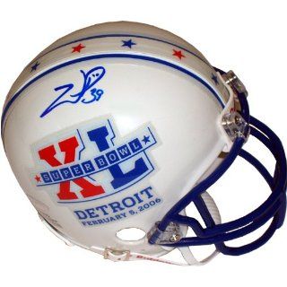 Willie Parker Super Bowl XL Signed Mini Helmet Sports