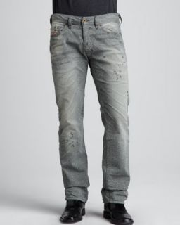 N1WD7 Diesel Safado Striped Jeans