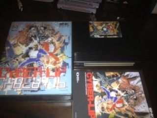 CYBER LIP GAME FOR NEO GEO AES HOME CONSOLE USA VERSION SNK COMPLETE