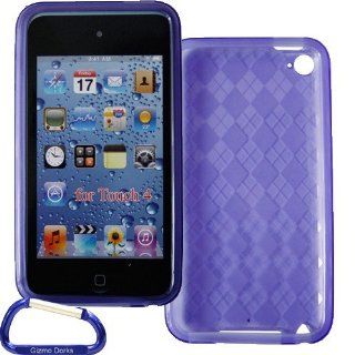 Gizmo Dorks TPU Skin Case Cover (Purple) with Carabiner