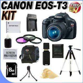 Canon EOS Rebel T3 12.2 MP CMOS Digital SLR with 18 55mm