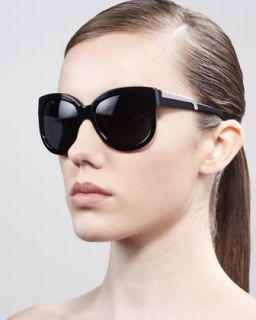 D0CYR Stella McCartney Sunglasses Rounded Plastic Sunglasses