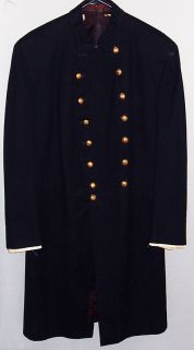 1957 Warner Bros Screen Worn Movie Prop Civil War Uniform Frock Coat