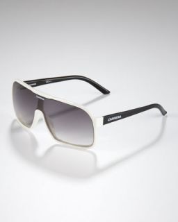 N1JL2 Carrera Square Plastic Shield Sunglasses