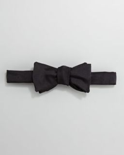  tie available in black $ 90 00 salvatore ferragamo solid silk bow tie