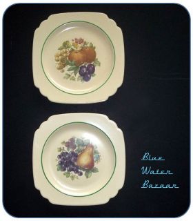 Homer Laughlin   Art Deco   Riviera Series   Salad / Accent Plates   2