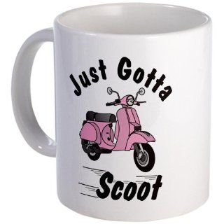 Classic Pink Scooter Mug Mug by  Kitchen