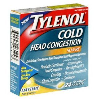 Tylenol Cold Severe Head Congestion, Daytime Non Drowsy