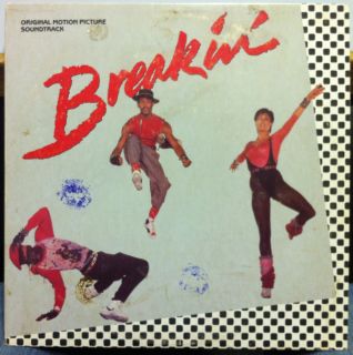 Soundtrack Breakin LP VG 821 919 1 Y 1 Vinyl 1984 Record