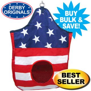 Derby Originals Best Seller Large Patriotic Horse Hay Bag