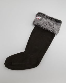 Hunter Boot Welly Fleece Socks   