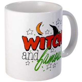 Mug (Coffee Drink Cup) Halloween Witch and Famous with