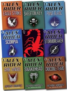 Anthony Horowitz Set Alex Rider Series 9 Books Collection Scorpia