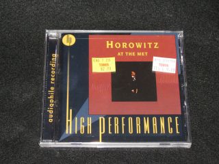 Horowitz at The Met ECD by Vladimir Horowitz CD Sep 1999 RCA SEALED