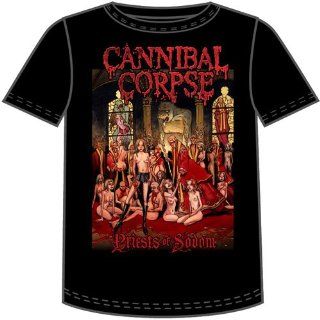 Cannibal Corpse   Priests Of Sodom Adult T Shirt In Black