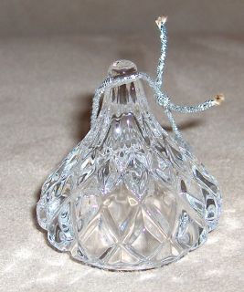 HERSEY KISS Full Lead Crystal Christmas Ornament