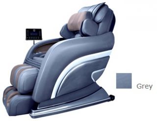  Montage Pro GREY Zero Gravity Full Body Massage Chair Recliner w/ LCD