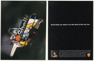 bryan herta ppg cup shell racing car 2 page ad
