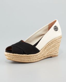 filipa colorblock espadrille black natural $ 195 pre order