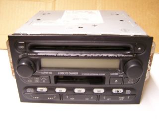 Isuzu Honda Passport 6 CD Tape Radio as Is